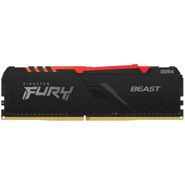 Memoria Kingston Fury Beast Ddr4 16GB 3600Mhz C16 RGB