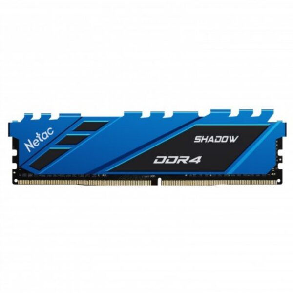 Memoria Netac Shadow Ddr4 8GB 3200Mhz C16 Azul