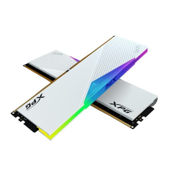 Memoria Xpg Lancer B Ddr5 32GB(2X16) 6000Mhz Blanca RGB C30