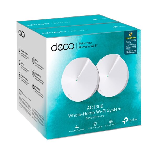 Mesh Tp-Link Deco M5 v2 AC1300 (Pack de 2)