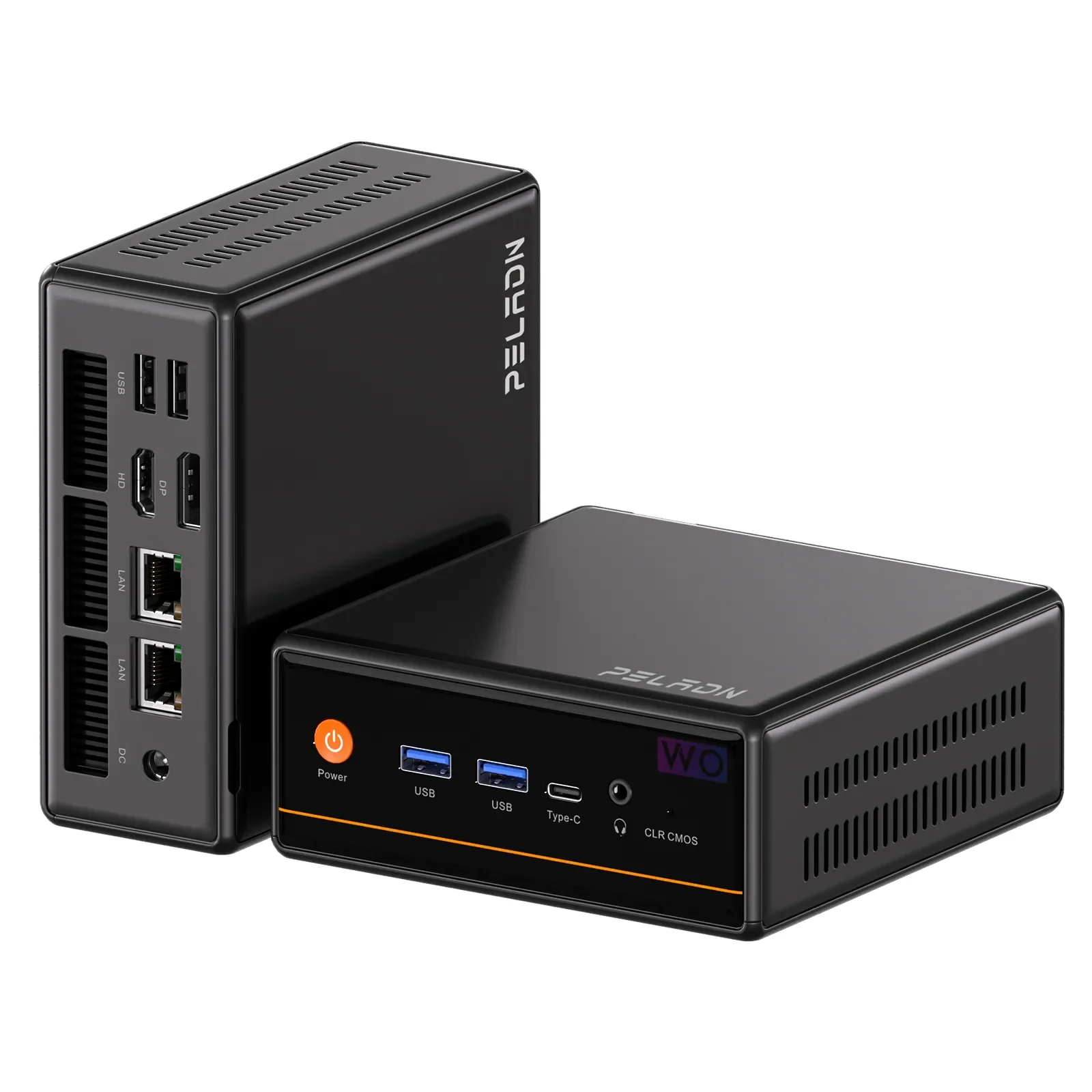 MINI PC PELADN WO4 AMD RYZEN 5 5600H (BAREBONE)