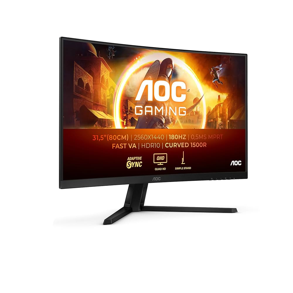 MONITOR AOC CQ32G4VE 31" F-VA 180HZ CURVO