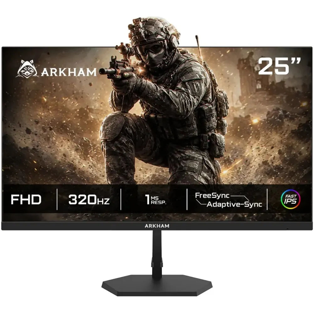 MONITOR ARKHAM ARK25320FI8 25" FULLHD R-IPS 320HZ