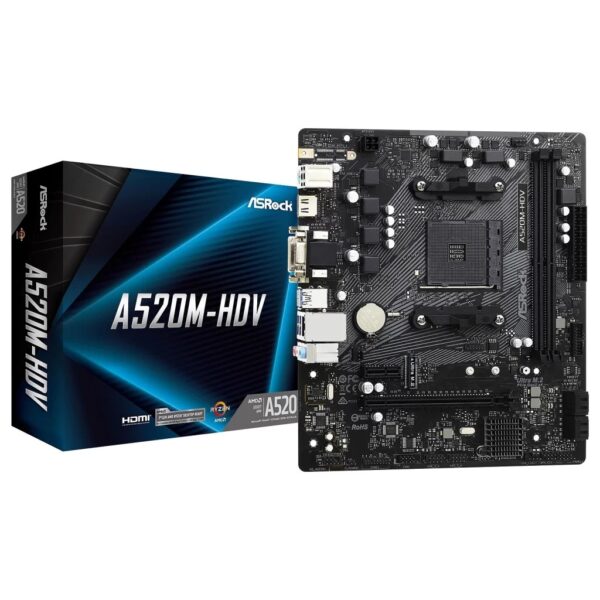 Motherboard AM4 Asrock A520M-HDV