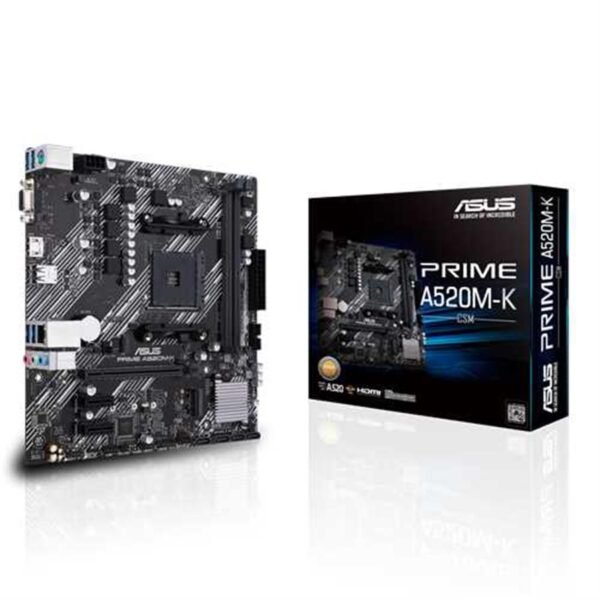 Motherboard AM4 Asus Prime A520M-K/CSM D4