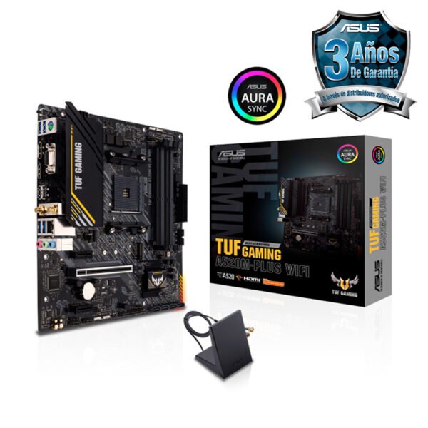 Motherboard AM4 Asus Tuf Gaming A520M-Plus Wifi D4