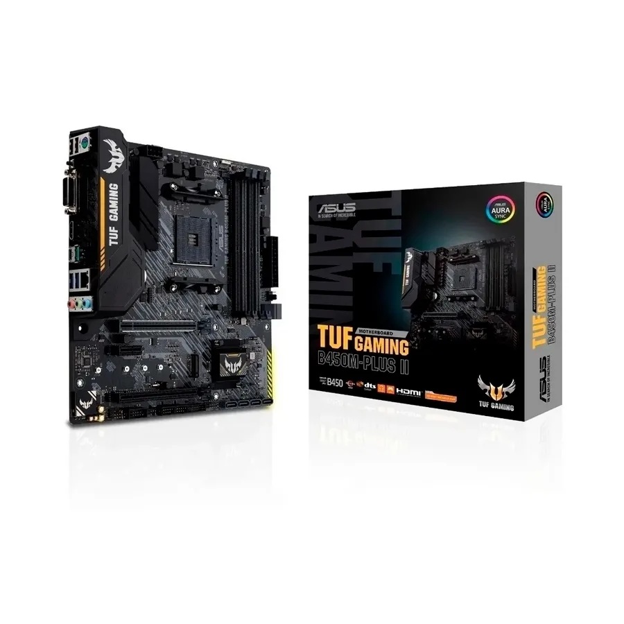MOTHERBOARD AM4 ASUS TUF GAMING B450M-PLUS II