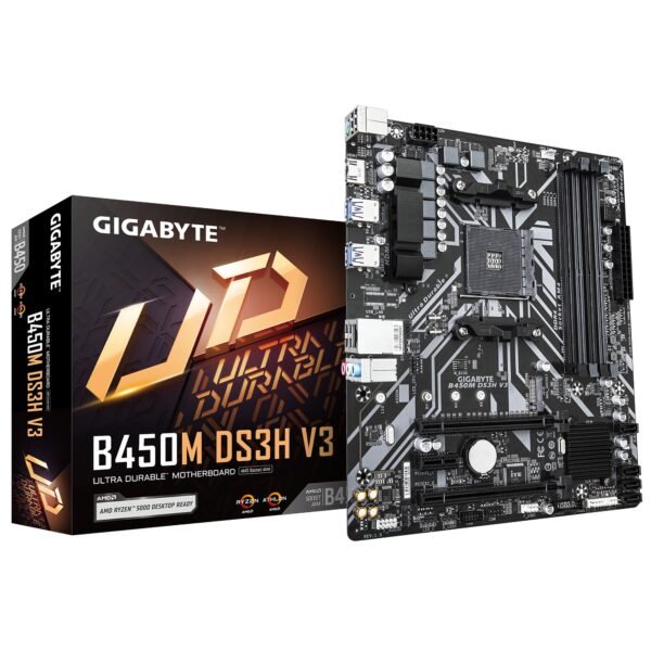 Motherboard AM4 Gigabyte B450M DS3H V3 D4