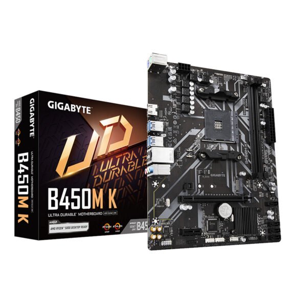 Motherboard AM4 Gigabyte B450M-K D4