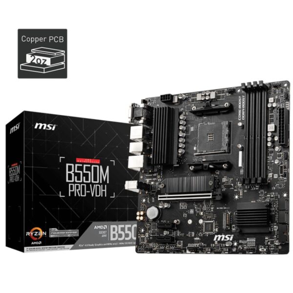 Motherboard AM4 Msi B550M Pro-VDH
