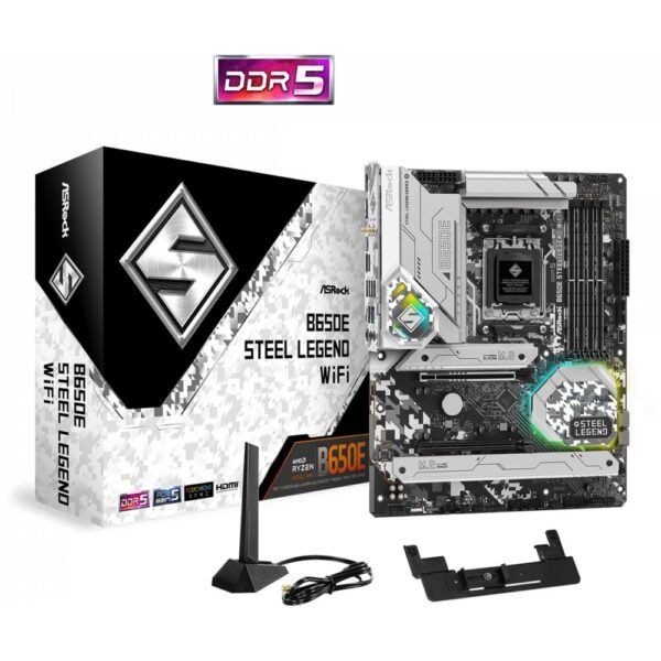 Motherboard AM5 Asrock B650E Steel Legend Wifi