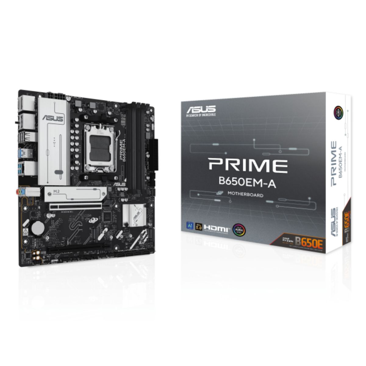 MOTHERBOARD AM5 ASUS PRIME B650EM-A D5