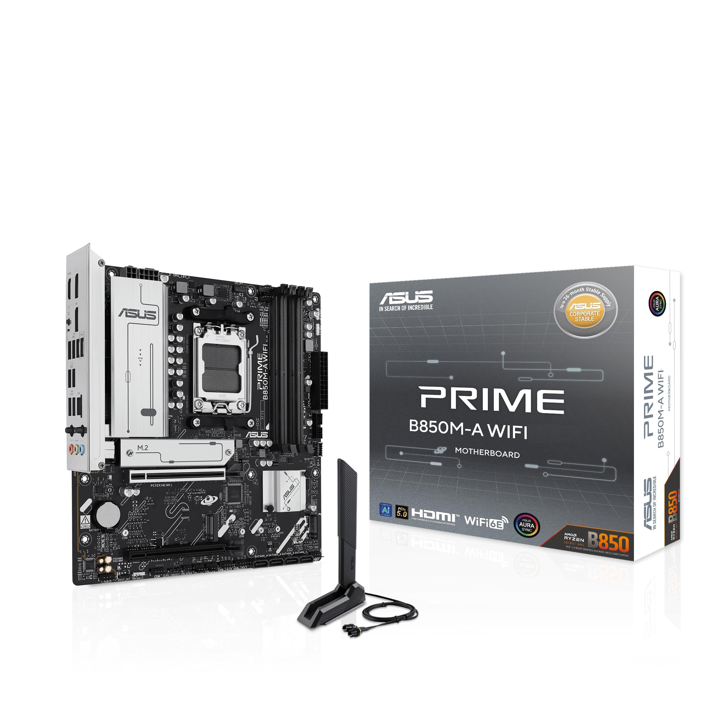Motherboard AM5 Asus Prime B850M-A Wifi