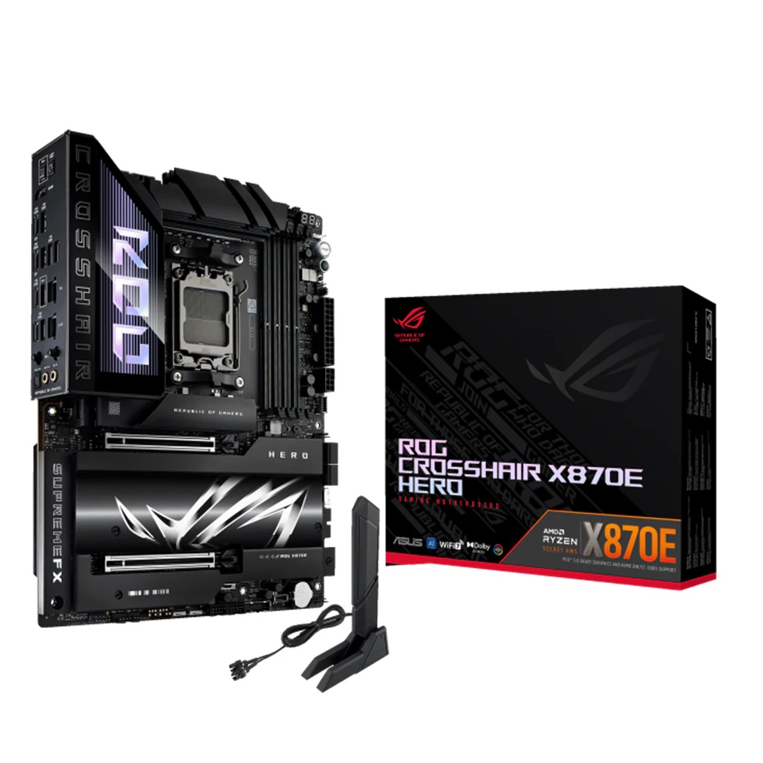 MOTHERBOARD AM5 ASUS ROG CROSSHAIR X870E HERO D5