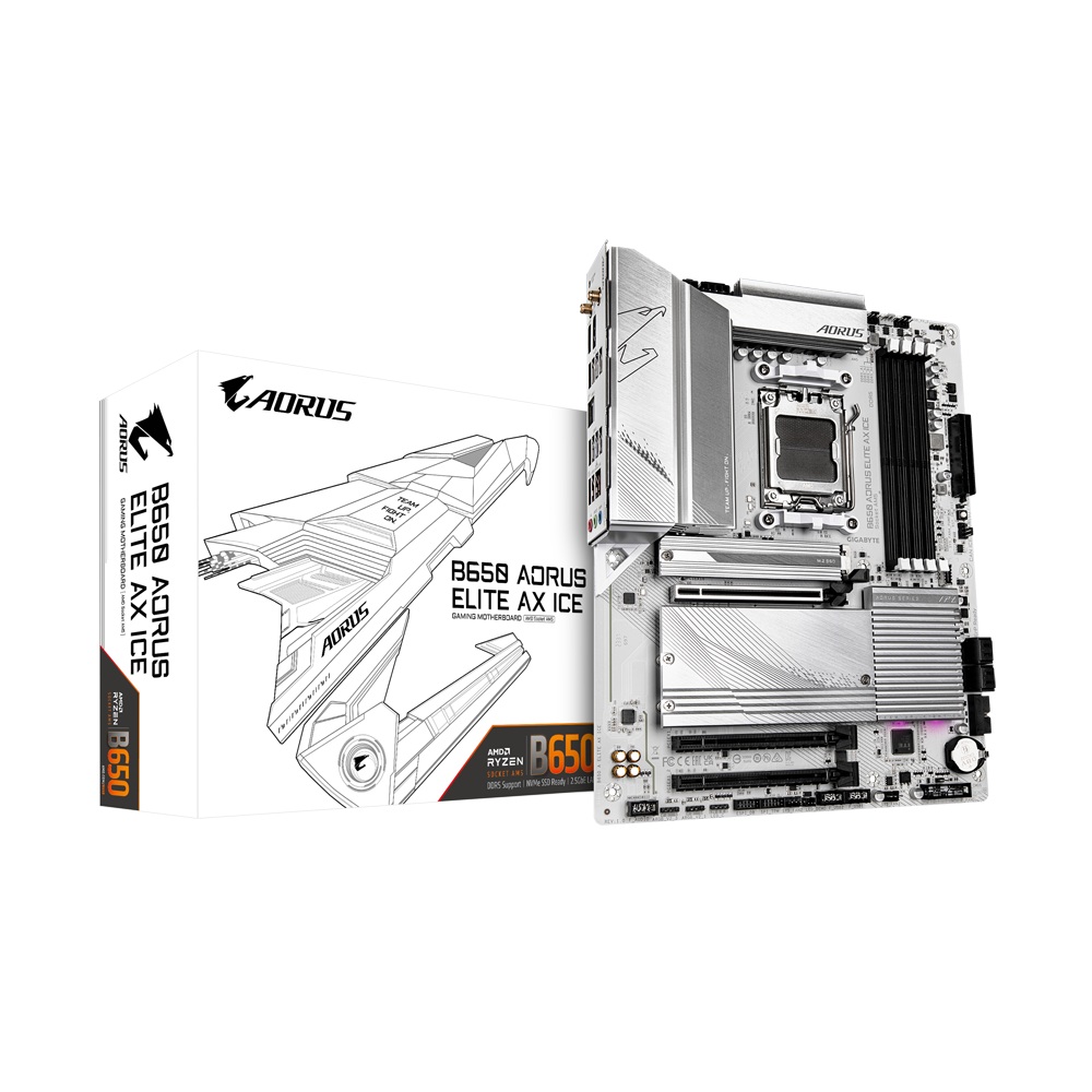 Motherboard AM5 Gigabyte Aorus B650 Elite AX Blanco