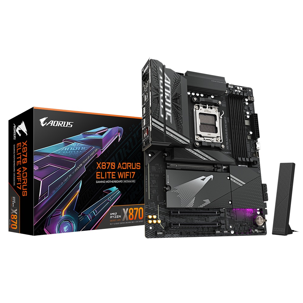 MOTHERBOARD AM5 GIGABYTE AORUS X870 ELITE WIFI 7
