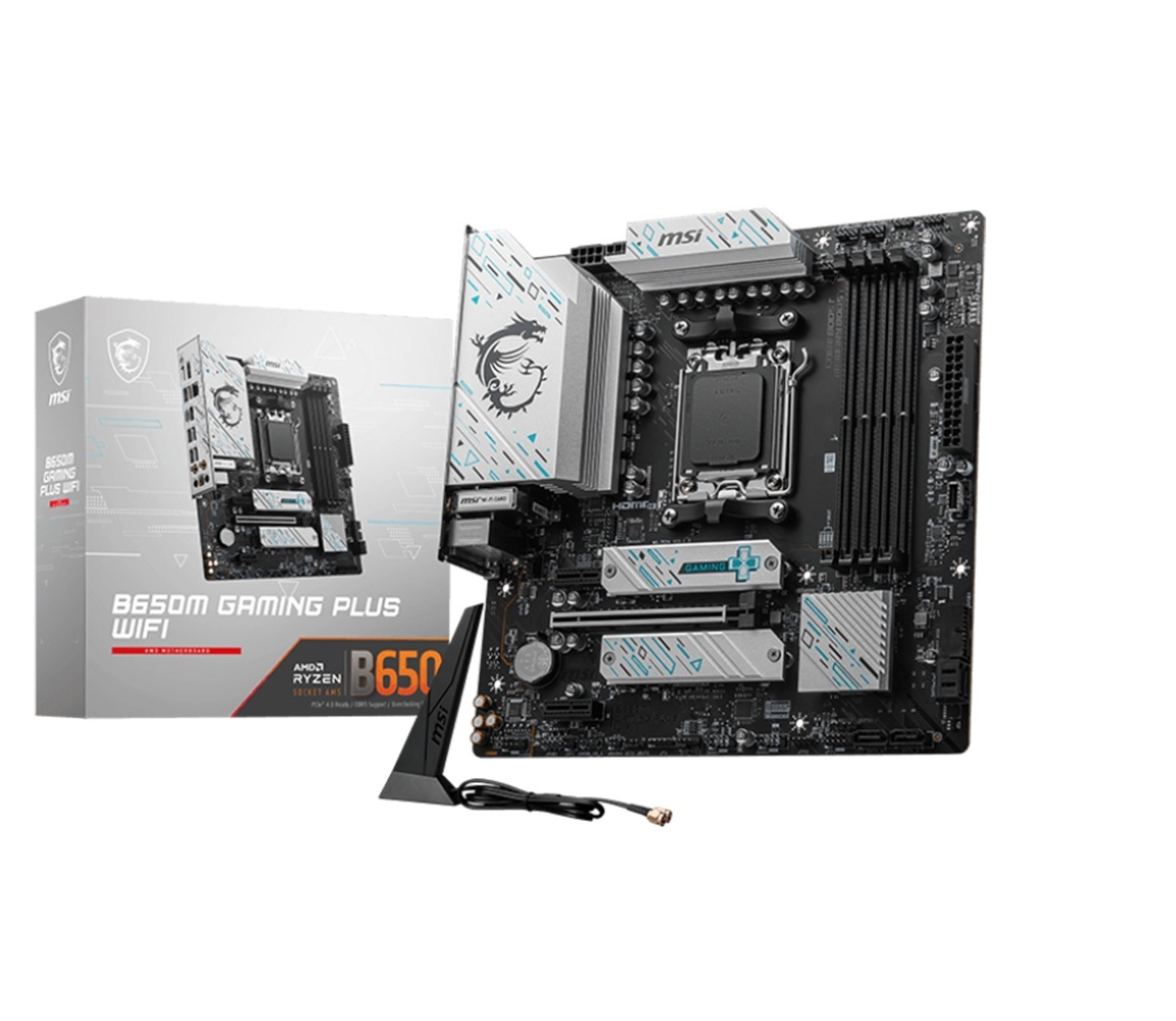 MOTHERBOARD AM5 MSI B650M GAMING PLUS WIFI D5