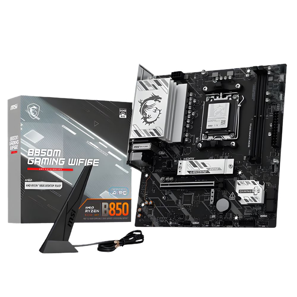 MOTHERBOARD AM5 MSI B850M GAMING WIFI 6E