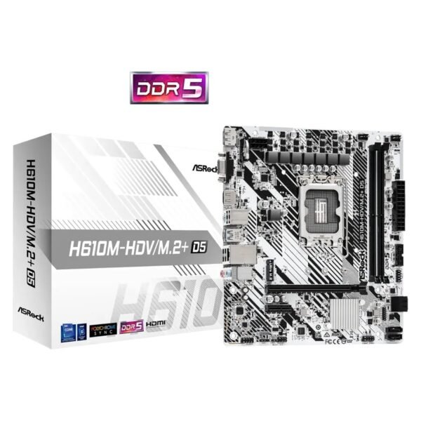 Motherboard Asrock H610M-HDV/M.2+ D5