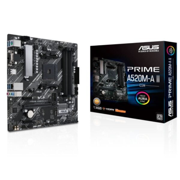 Motherboard AM4 Asus Prime A520M-A II/CSM D4