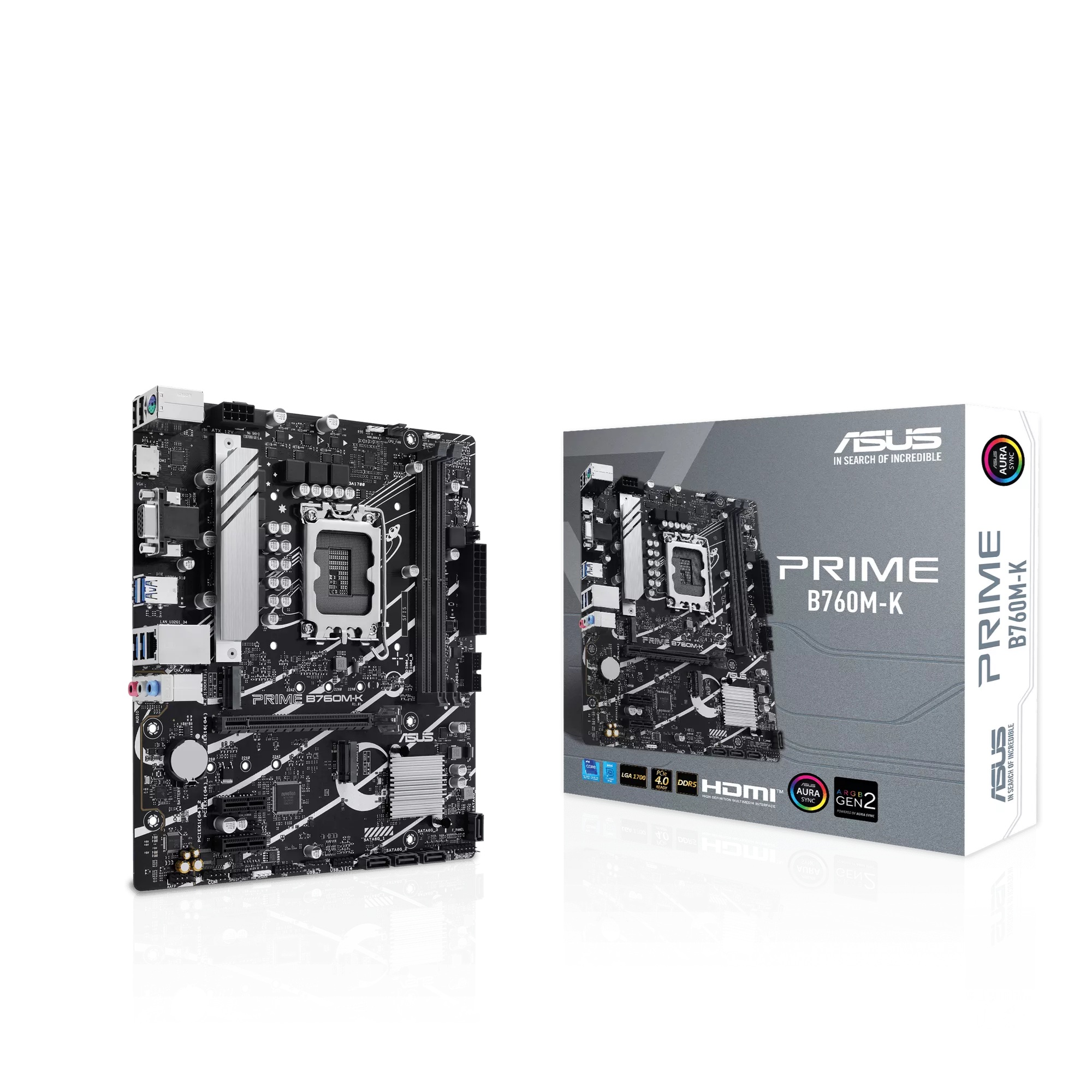 MOTHERBOARD ASUS PRIME B760M-K D5