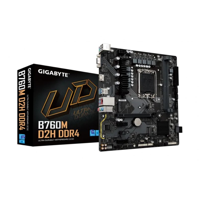 MOTHERBOARD LGA1700 GIGABYTE B760M D2H D4