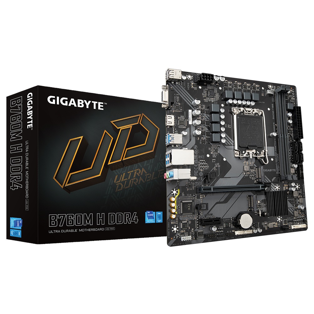 MOTHERBOARD GIGABYTE B760M H D4