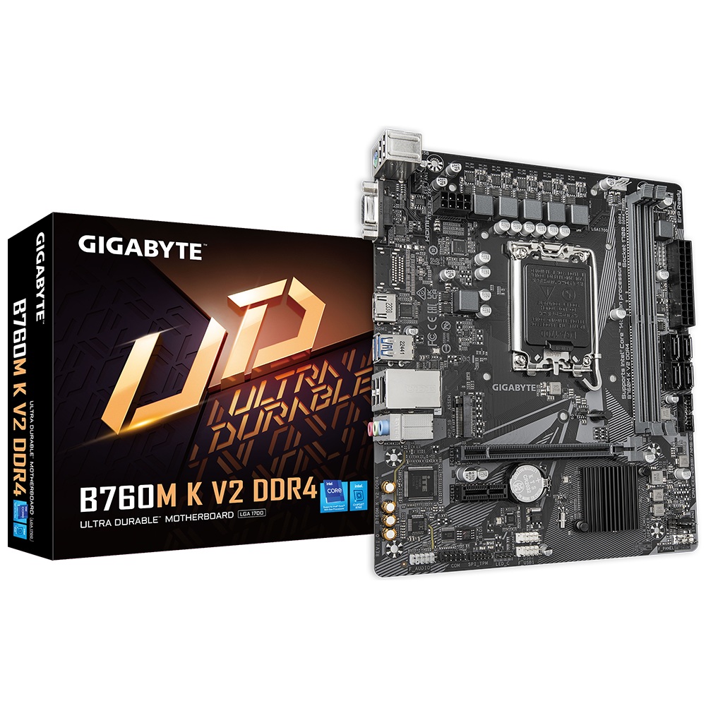 MOTHERBOARD GIGABYTE B760M K V2 D4