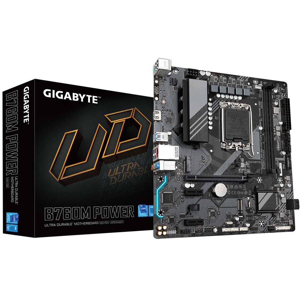 MOTHERBOARD GIGABYTE B760M POWER