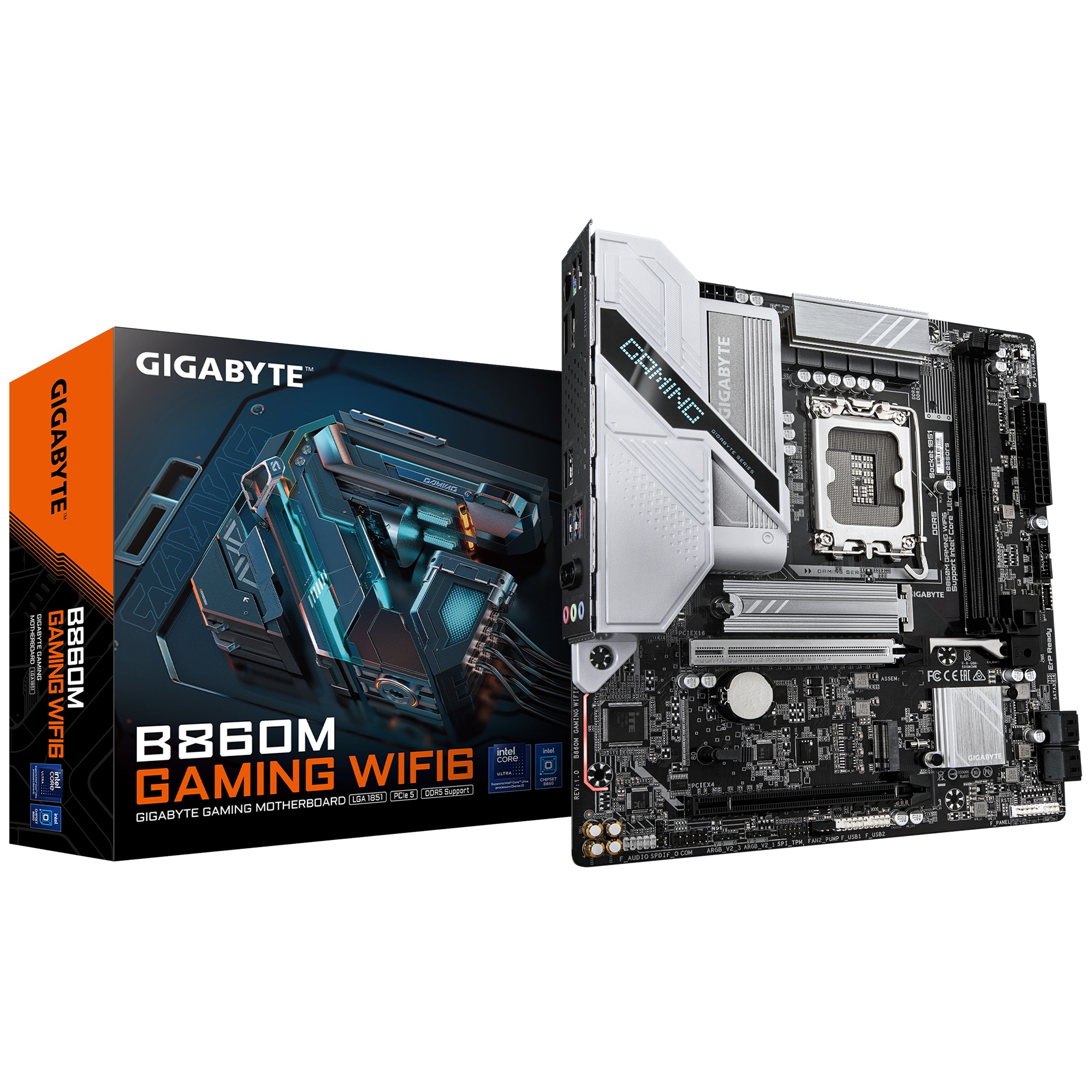 MOTHERBOARD GIGABYTE B860M GAMING WIFI 6