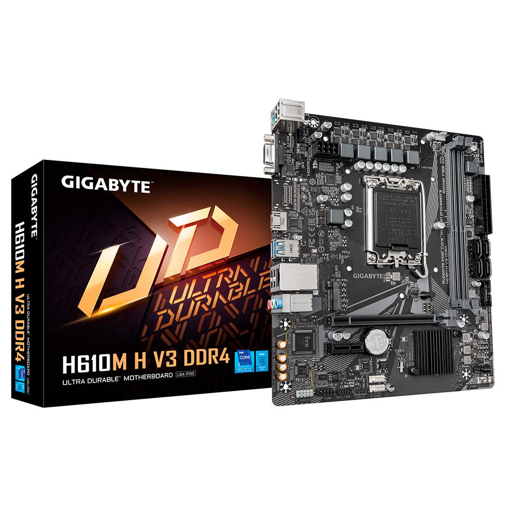 MOTHERBOARD GIGABYTE H610M H V3 D4