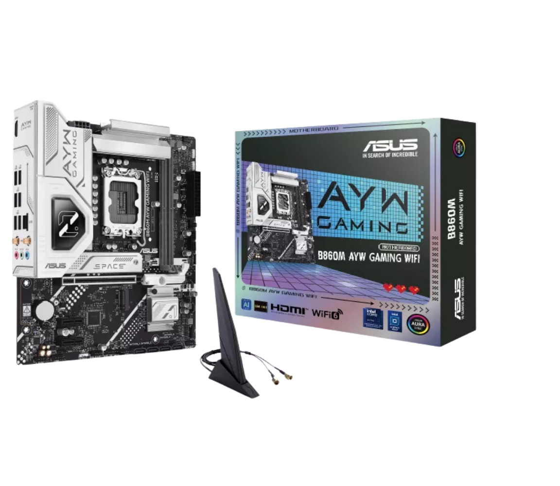 MOTHERBOARD LGA1851 ASUS B860M AYW GAMING WIFI