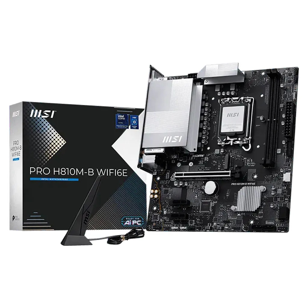 MOTHERBOARD MSI H810M-B PRO WIFI 6E