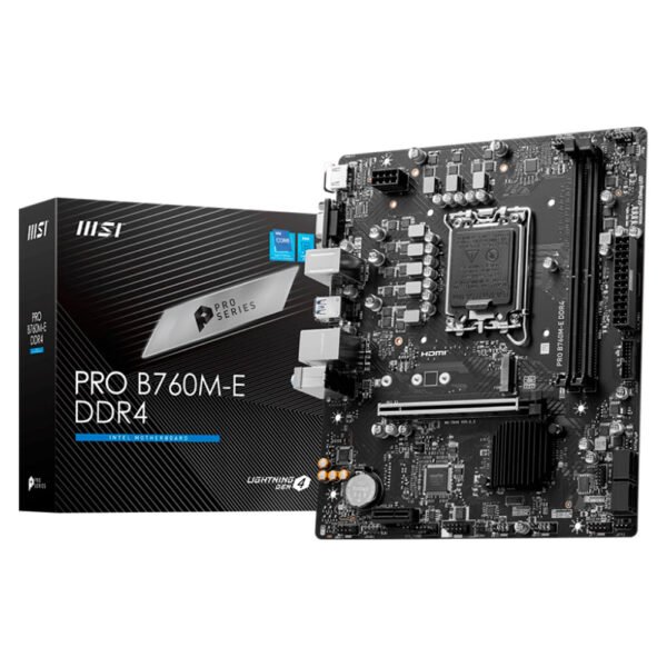 Motherboard Msi Pro B760M-E D4