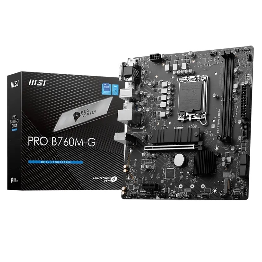 MOTHERBOARD MSI PRO B760M-G D5
