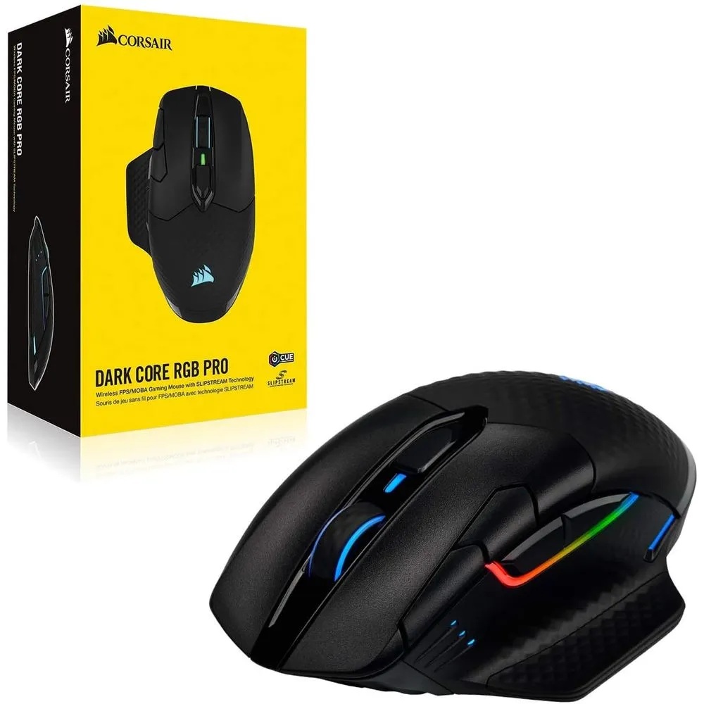 MOUSE GAMER WIRELESS CORSAIR DARK CORE PRO RGB