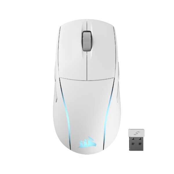 Mouse Gamer Wireless Corsair M75 RGB Blanco