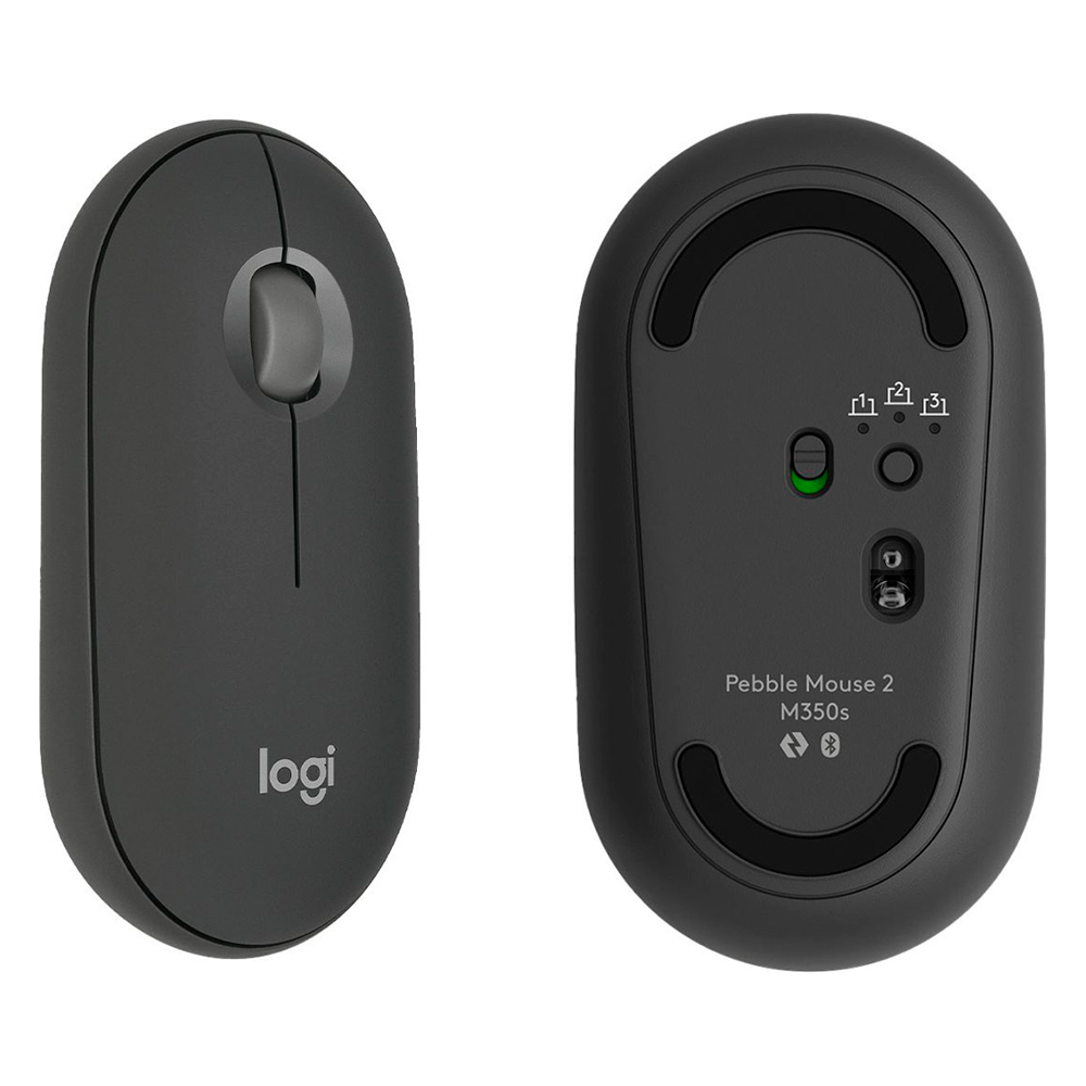 MOUSE WIRELESS LOGITECH M350S PEBBLE 2