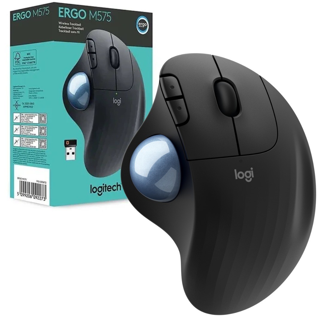 MOUSE WIRELESS LOGITECH M575S TRACKBALL