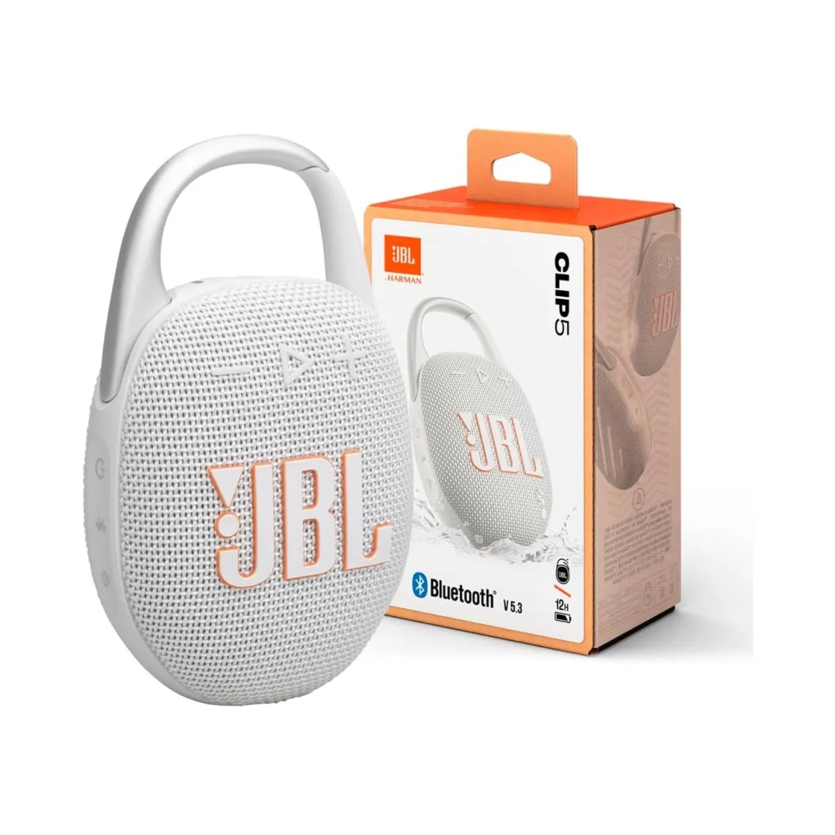 PARLANTE JBL CLIP5 BLANCO