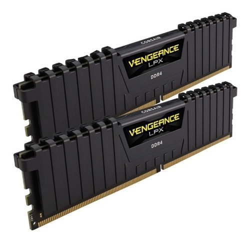 MEMORIA CORSAIR VENGEANCE LPX DDR4 16GB(2X8) 3200MHZ C16 BLA
