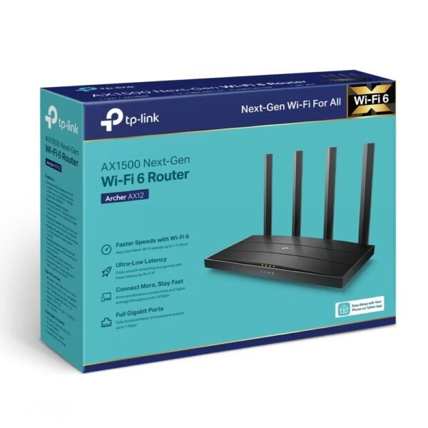 Router Wireless Tp-Link Archer AX12 AX1500