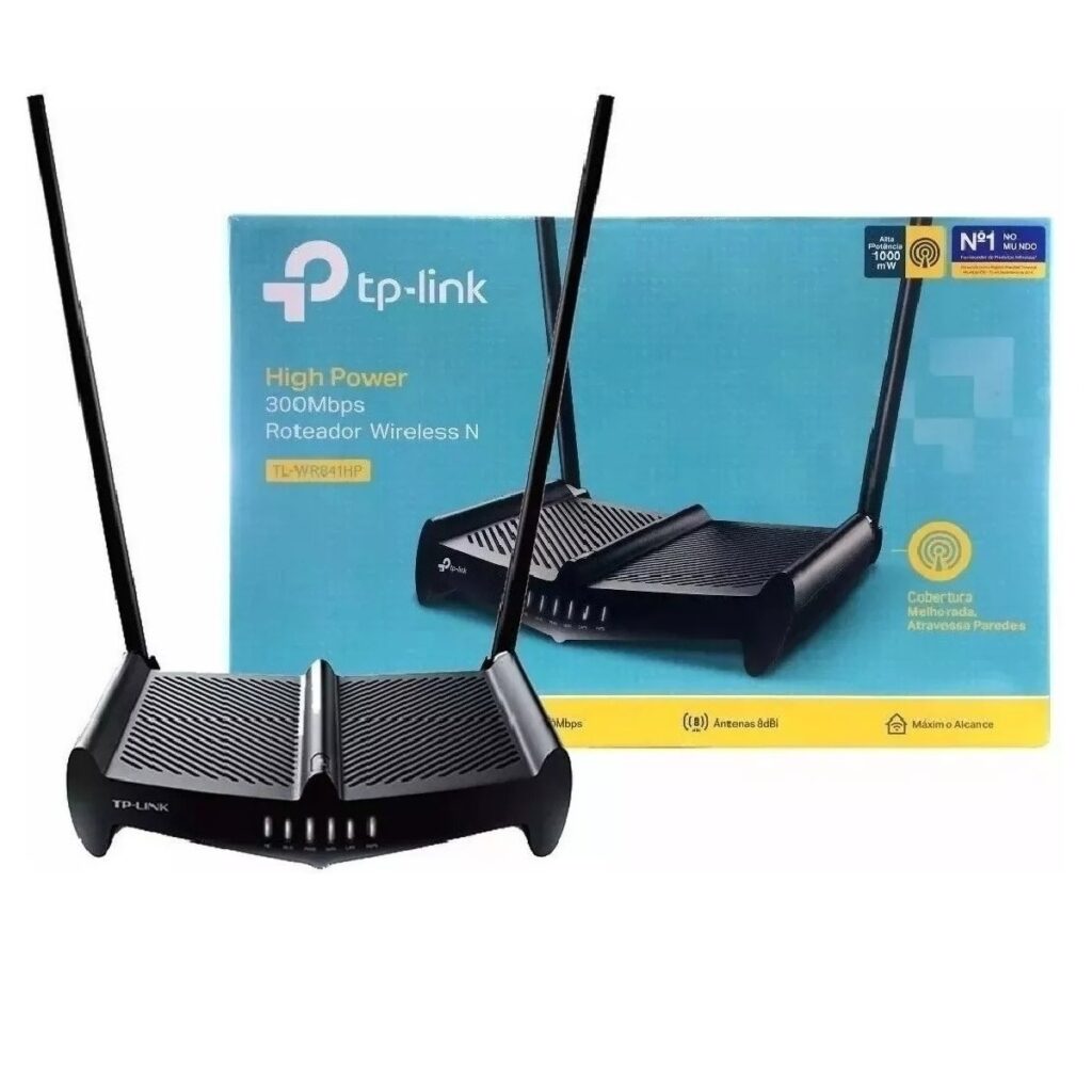 Router Tp-Link WR841HP 2.4Mhz 300Mbps - DINOBYTE