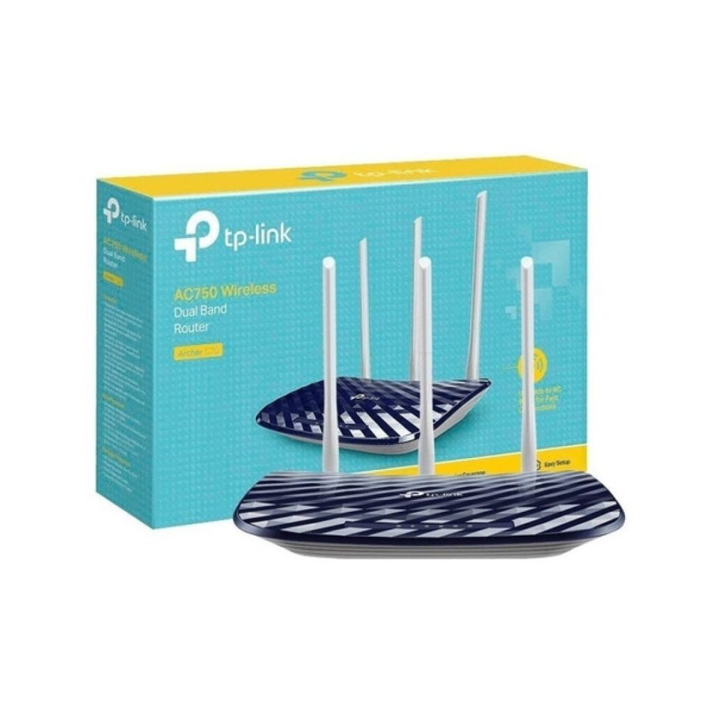 Router Wireless Tp-Link Archer C20 AC750 Dual Band - DINOBYTE