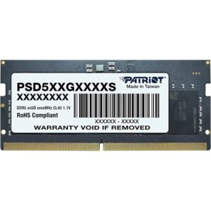 Memoria Sodimm Patriot Signature Ddr5 32GB 4800Mhz