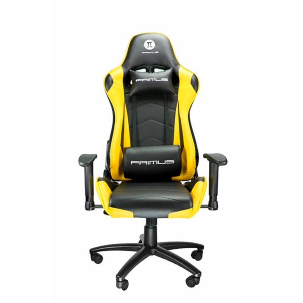 SILLA GAMER PRIMUS THRONOS 100T NEGRA/AMARILLA