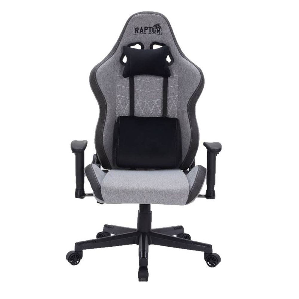 Silla Gamer Raptor Throne R1 Tela Gris