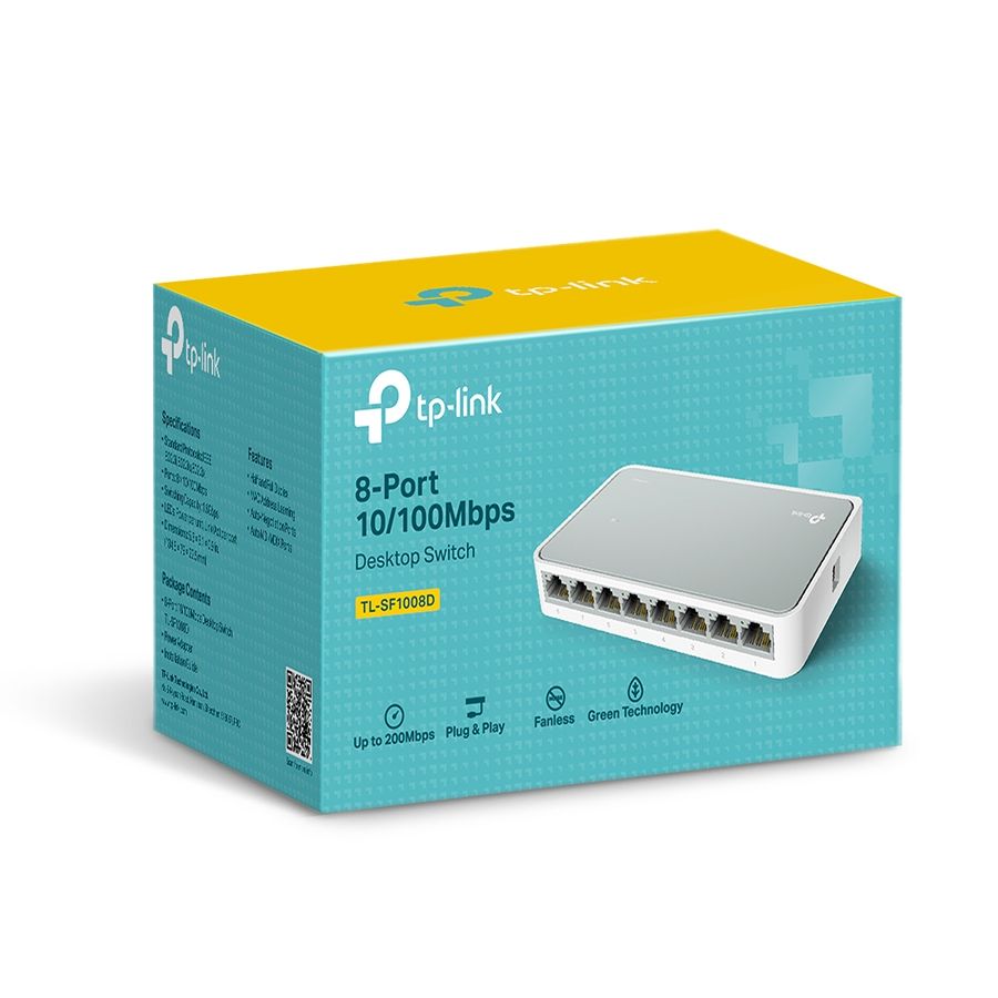 SWITCH TP-LINK 8 PUERTOS 10/100 MBPS