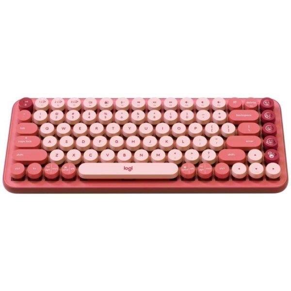 Teclado Mecanico Logitech Pop Keys Coral Rose