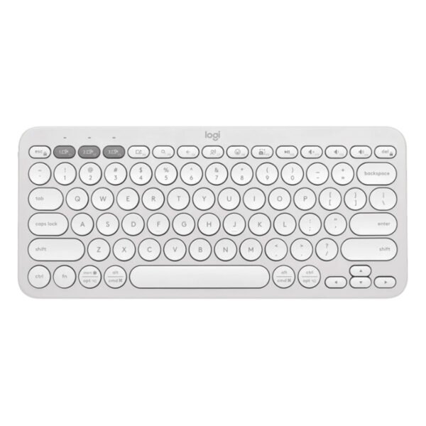 Teclado Logitech K380s Pebble Blanco